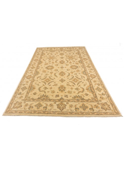 Teppich Chobi Beige 200x290 cm Afghanistan - 100% Hochlandschurwolle