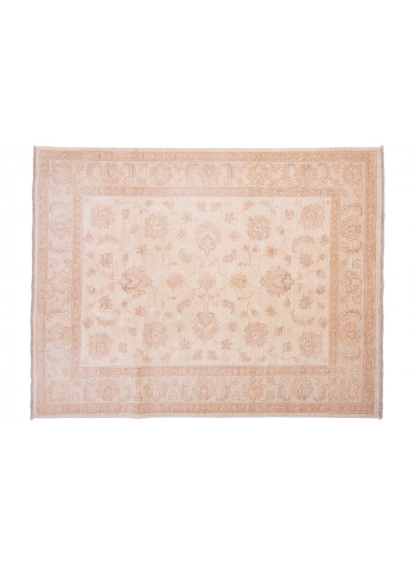 Teppich Chobi Beige 150x200 cm Afghanistan - 100% Hochlandschurwolle