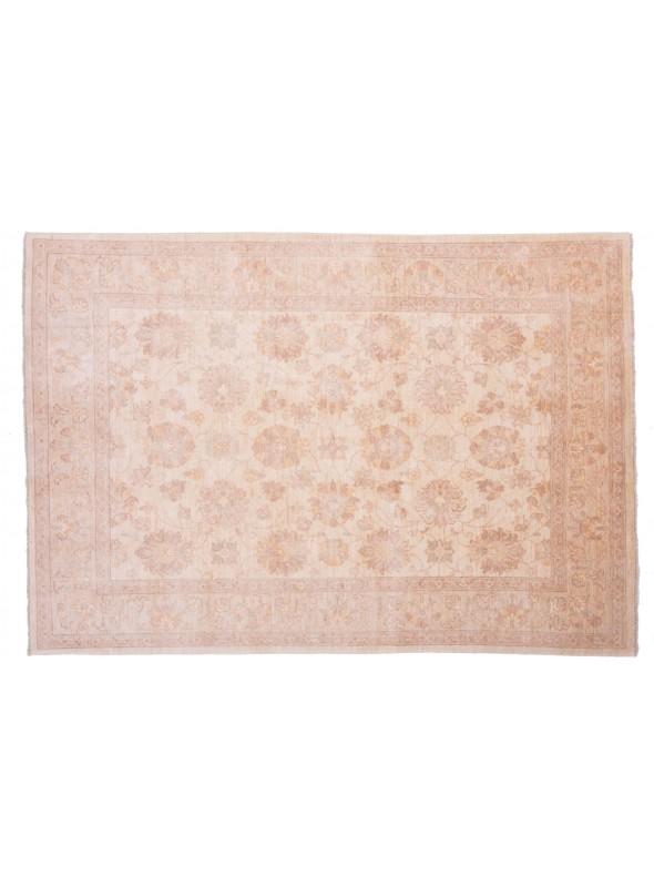 Teppich Chobi Beige 150x220 cm Afghanistan - 100% Hochlandschurwolle