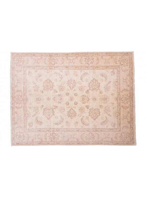 Teppich Chobi Beige 150x200 cm Afghanistan - 100% Hochlandschurwolle