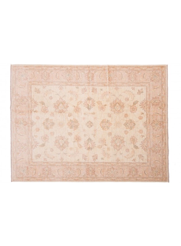 Teppich Chobi Beige 150x210 cm Afghanistan - 100% Hochlandschurwolle