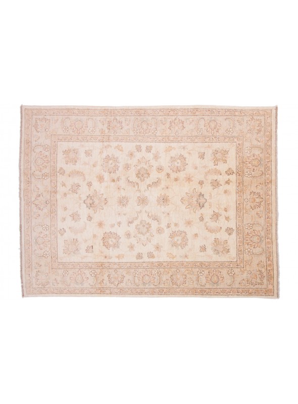 Teppich Chobi Beige 150x200 cm Afghanistan - 100% Hochlandschurwolle