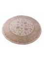 Carpet Chobi round Beige 200x200 cm Afghanistan - 100% Highland wool