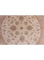 Carpet Chobi round Beige 200x200 cm Afghanistan - 100% Highland wool