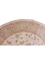 Teppich Chobi-rund Beige 200x200 cm Afghanistan - 100% Hochlandschurwolle