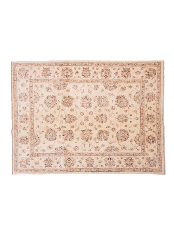 Carpet Chobi Beige 150x200 cm Afghanistan - 100% Highland wool