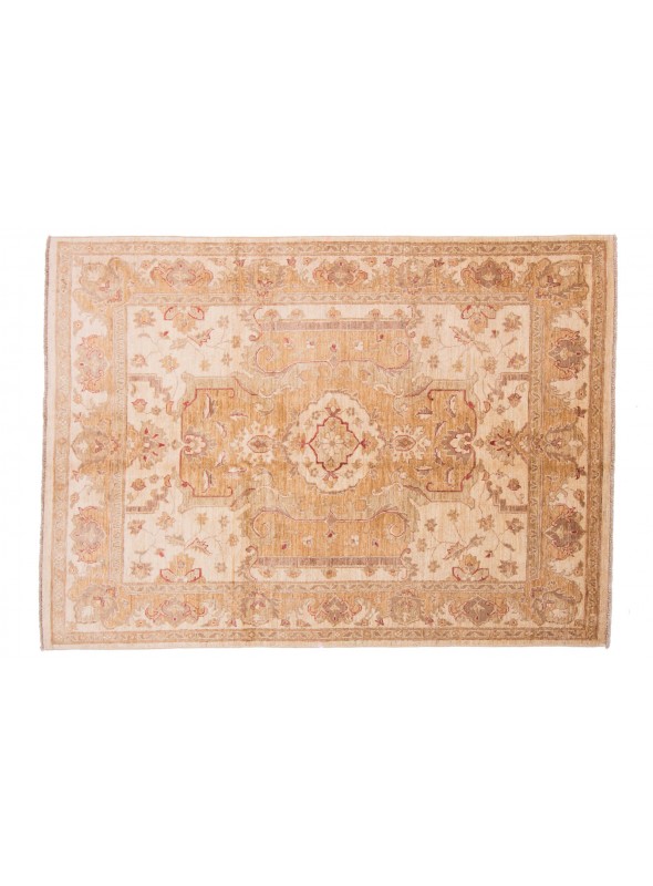 Carpet Chobi Beige 150x200 cm Afghanistan - 100% Highland wool