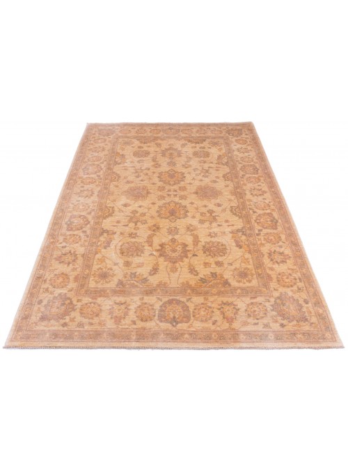 Teppich Chobi Beige 150x190 cm Afghanistan - 100% Hochlandschurwolle