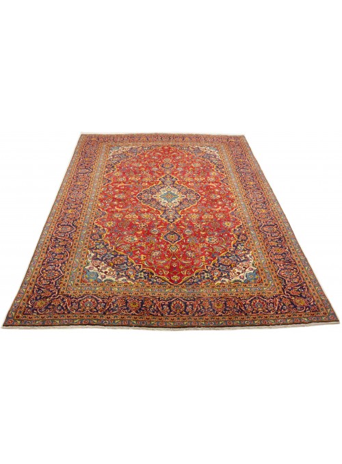Teppich Keshan Rot 280x390 cm Iran - 100% Schurwolle
