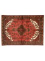 Teppich Hamadan Mehrfarbig 100x140 cm Iran - 100% Schurwolle