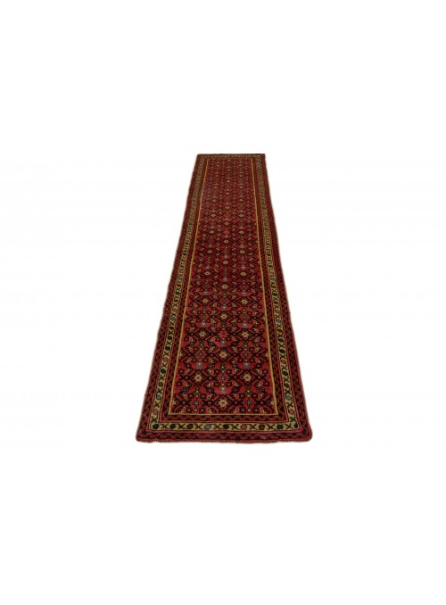 Teppich Hamadan Mehrfarbig 70x290 cm Iran - 100% Schurwolle