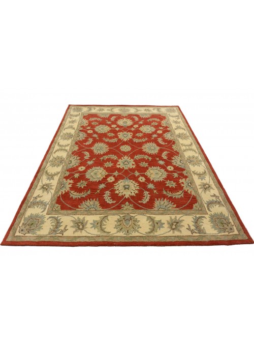 Teppich Handgetufteter Teppich Orange 240x300 cm Indien - 100 % Schurwolle