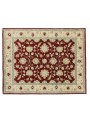 Teppich Handgetufteter Teppich Rot 240x300 cm Indien - 100 % Schurwolle