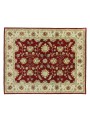 Teppich Handgetufteter Teppich Rot 240x300 cm Indien - 100 % Schurwolle