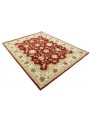 Teppich Handgetufteter Teppich Rot 240x300 cm Indien - 100 % Schurwolle