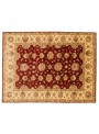 Carpet Chobi Red 150x210 cm Afghanistan - 100% Highland wool