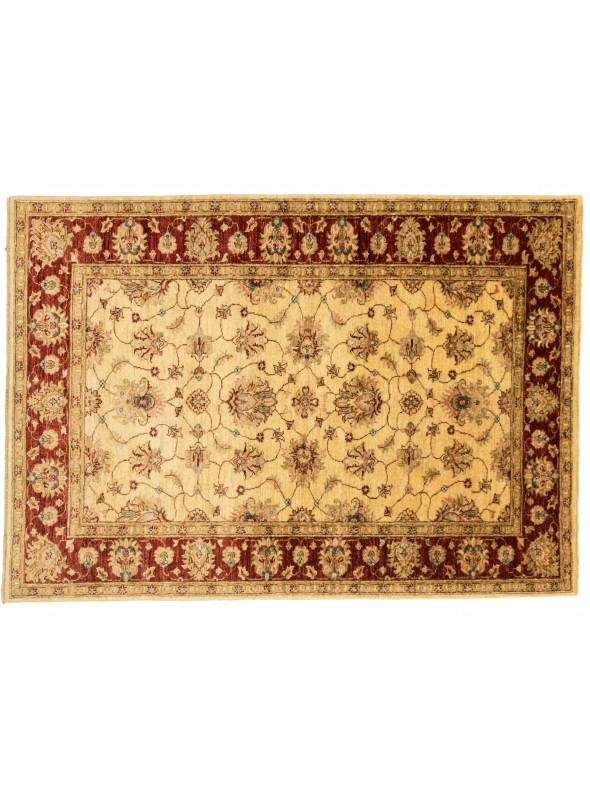 Carpet Chobi Beige 130x180 cm Afghanistan - 100% Highland wool