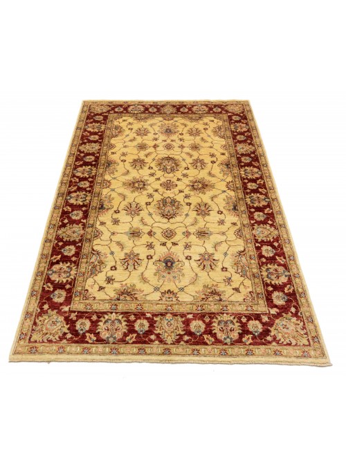 Teppich Chobi Beige 130x180 cm Afghanistan - 100% Hochlandschurwolle
