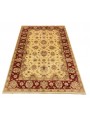 Teppich Chobi Beige 130x180 cm Afghanistan - 100% Hochlandschurwolle