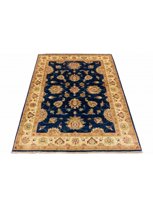 Carpet Chobi Blue 140x170 cm Afghanistan - 100% Highland wool