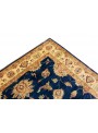 Teppich Chobi Blau 140x170 cm Afghanistan - 100% Hochlandschurwolle