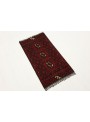 Carpet kl. Andkhoi Red 50x100 cm Afghanistan - 100% Wool