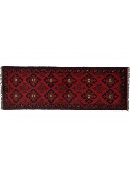 Teppich Khan Mohamadi Braun 60x150 cm Afghanistan - 100% Schurwolle