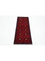 Carpet Khan Mohamadi Brown 60x150 cm Afghanistan - 100% Wool