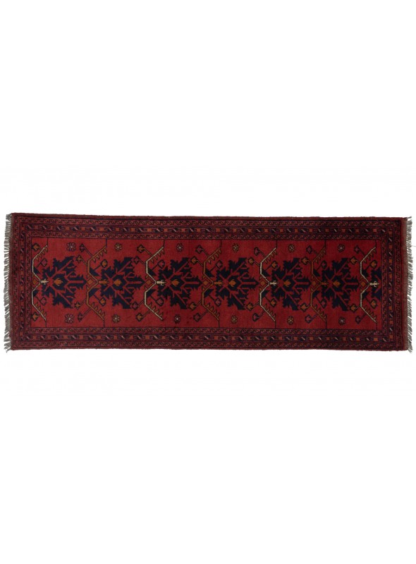 Carpet Khan Mohamadi Brown 60x150 cm Afghanistan - 100% Wool