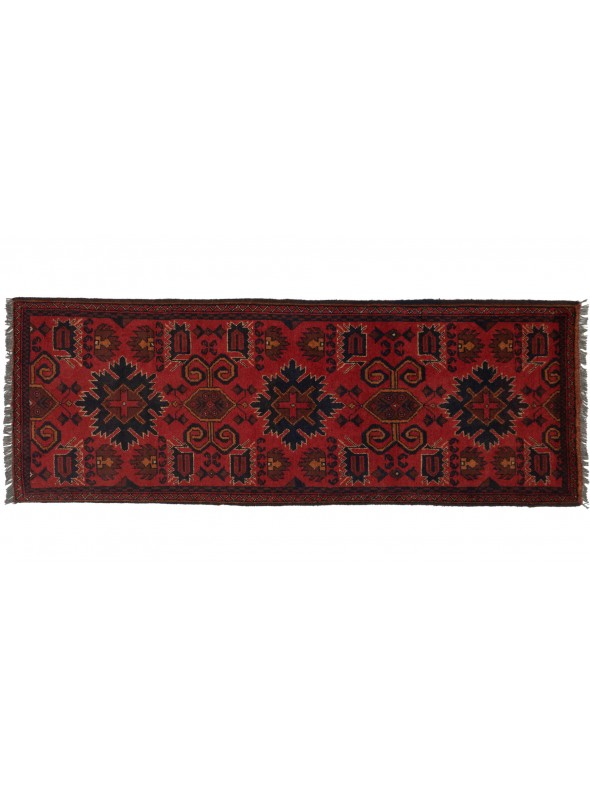 Carpet Khan Mohamadi Brown 60x150 cm Afghanistan - 100% Wool