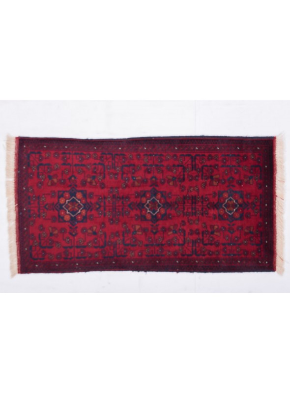 Teppich Belgique Braun 50x100 cm Afghanistan - 100% Schurwolle