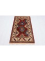 Teppich Chobi Rot 80x140 cm Afghanistan - 100% Hochlandschurwolle