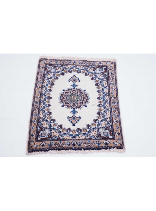 Teppich Nain Weiß 60x80 cm Iran - 100% Schurwolle