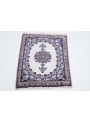 Carpet Nain White 60x80 cm Iran - 100% Wool