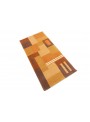 Teppich Nepal Orange 70x140 cm Indien - 100% Schurwolle