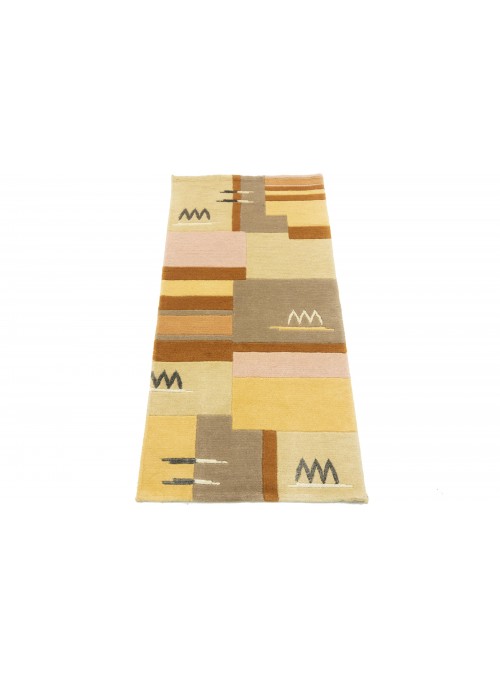 Carpet Nepal Gold 70x140 cm India - 100% Wool