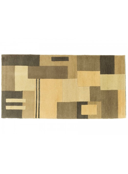 Carpet Nepal Gold 70x140 cm India - 100% Wool