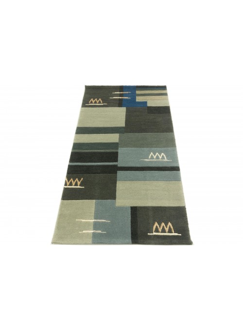 Carpet Nepal Grey 90x160 cm India - 100% Wool