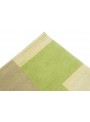 Teppich Nepal Grün 90x160 cm Indien - 100% Schurwolle
