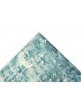 Teppich Handloom Print Blau 160x230 cm Indien - 100% Viskose