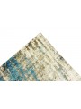 Teppich Handloom Print Blau 160x230 cm Indien - 100% Viskose