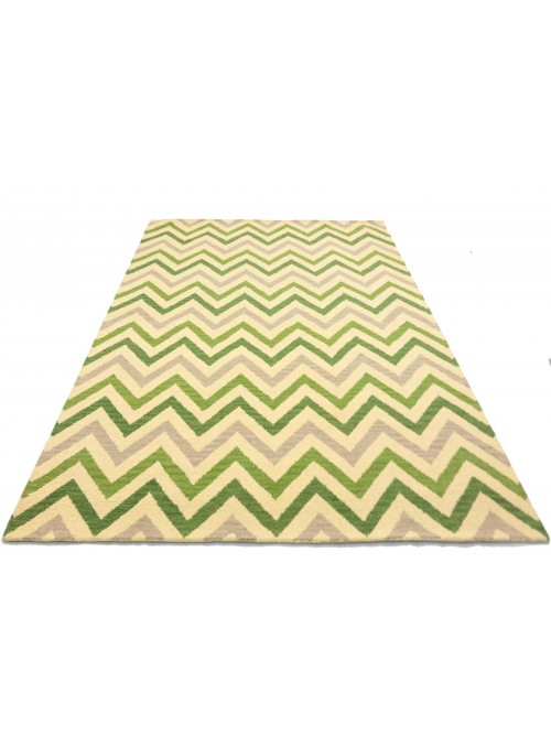 Dywan Ręcznie tuftowany dywan Beżowy 240x300 cm Indie - 100% Wełna owcza