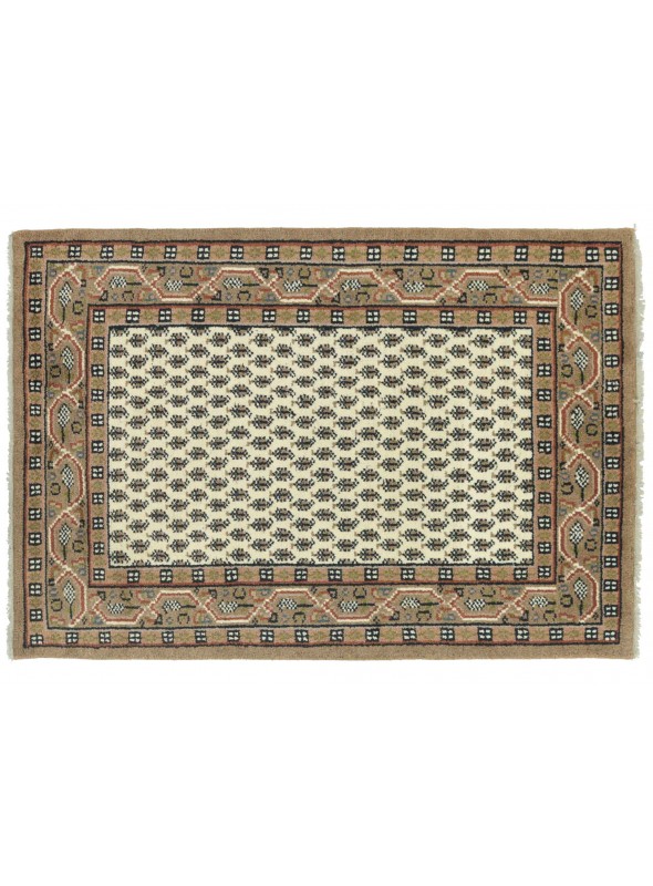 Carpet Mir Beige 120x180 cm India - 100% Wool