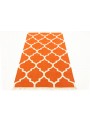 Carpet Durable Orange 120x180 cm India - Wool, Cotton