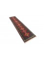 Teppich Senneh-Läufer Rot 100x400 cm Iran - Schurwolle