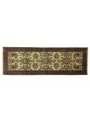 Teppich Sarough Beige 90x240 cm Indien - 100% Schurwolle