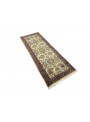 Teppich Sarough Beige 90x240 cm Indien - 100% Schurwolle