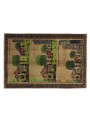 Carpet Baluch landscape signature master Beige 200x290 cm Afghanistan - 100% Wool