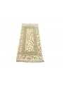 Carpet Asman White 80x150 cm India - 95% Wool, 5% acryl