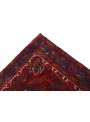 Dywan Hamadan Czerwony 140x330 cm Iran - 100% Wełna owcza